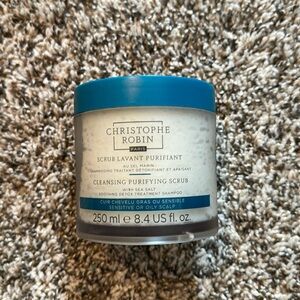 Christophe Robin Cleansing Purifying Scrub with sea salt 8.4 oz RV $53